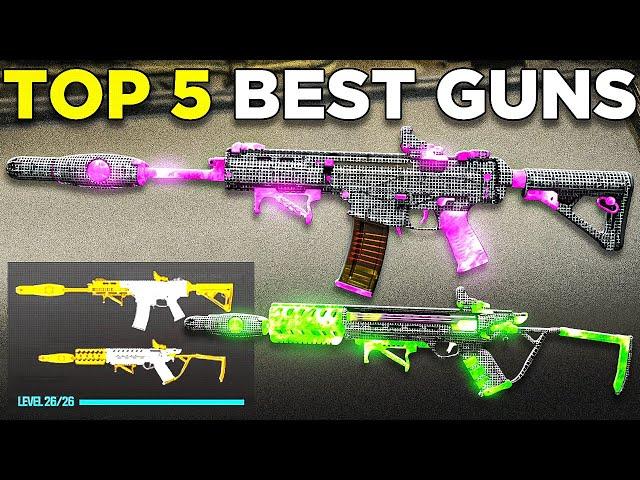 NEW TOP 5 BEST GUNS TO USE in MW3 SEASON 6!  (Modern Warfare 3 Best Class Setups)