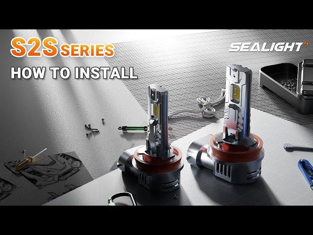 Get Your Free Test of S2S Newest LED Headlight - How to Install Guideline