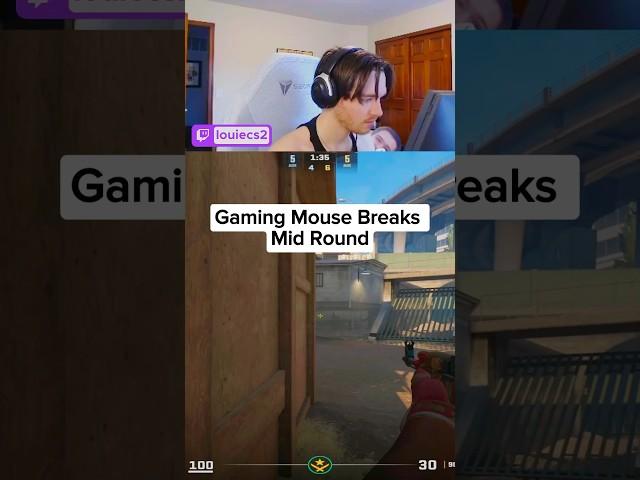 Mouse Breaks Mid CS2 Game