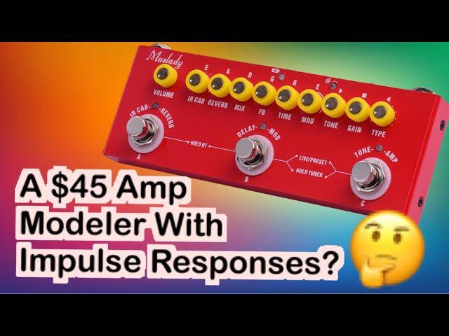 Muslady Cube Baby: A $45 Amp Modeler and Multi-FX?