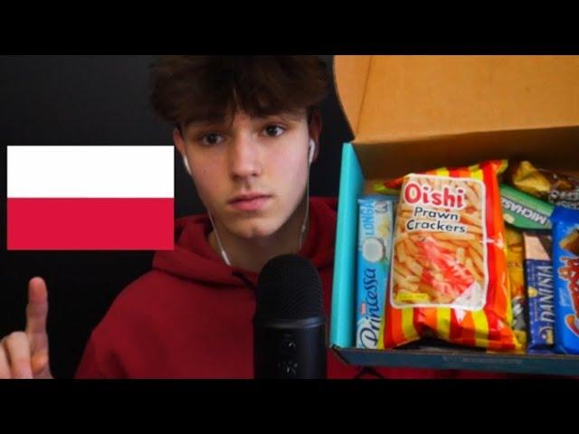 Trying Snacks From Poland  | Try Treats ASMR