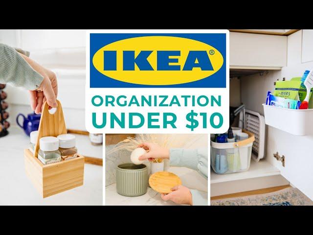 10 Genius IKEA Organization Ideas Under $10 You NEED to Try!