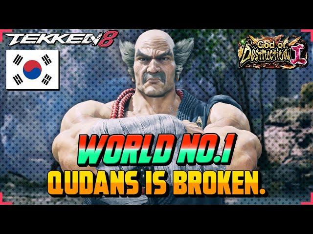 Tekken 8 – QUDANS’s Heihachi Is World No.1 For a Reason!