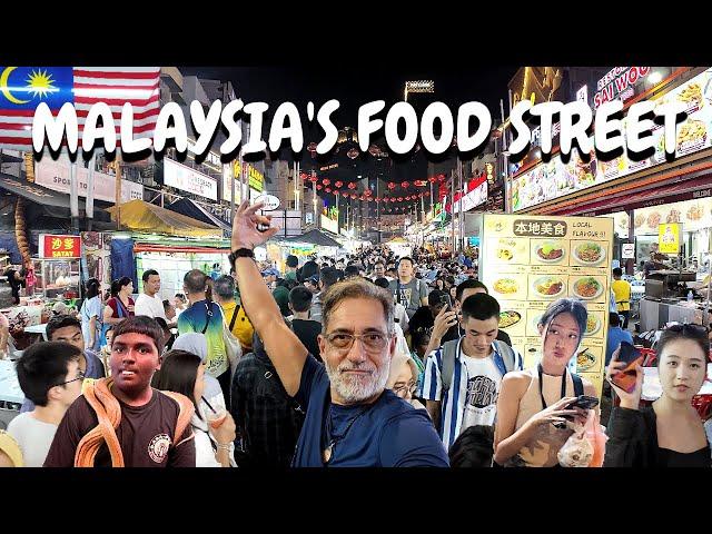 Kuala Lumpur Malaysia Nightlife: Jalan Alor Food Street Marathon