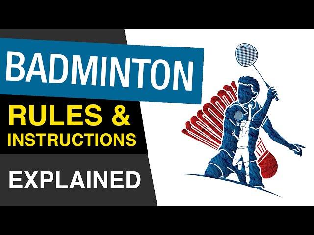  Rules of Badminton : How To PLAY Badminton : Badminton Rules For Beginners EXPLAINED