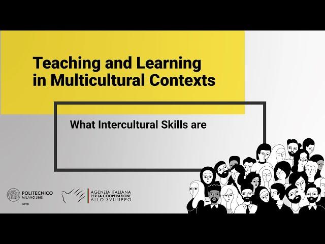 What intercultural skills are (Claudia Issa)