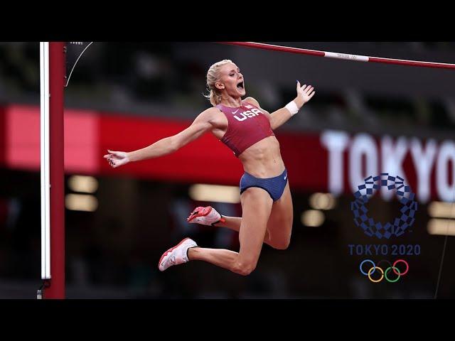 Tokyo Summer Olympics-Katie Nageotte wins Gold in Women's Pole Vault