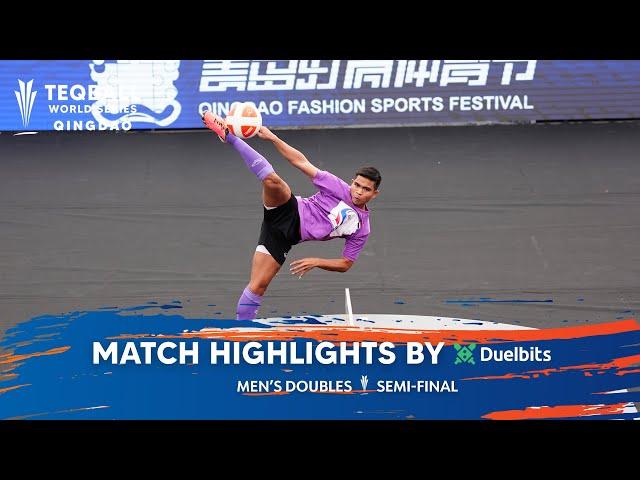 Teqball World Series - Qingdao | Men's Doubles, Semi-Final | Match highlights by Duelbits