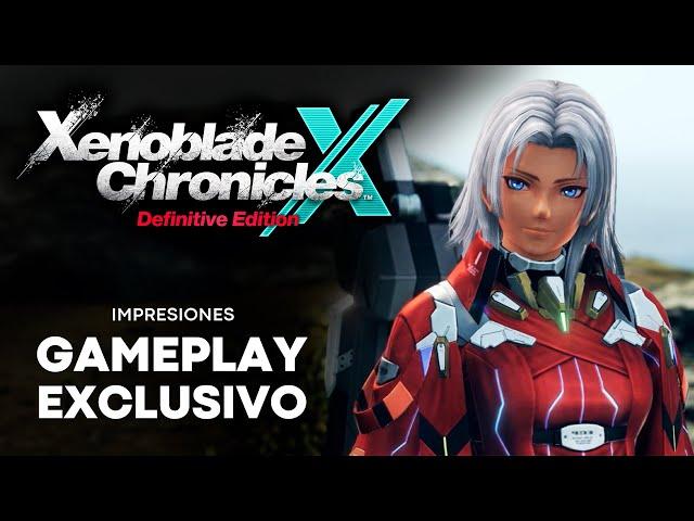 10 Minutos de XENOBLADE CHRONICLES X Definitive Edition  Gameplay Exclusivo (Nintendo Switch)