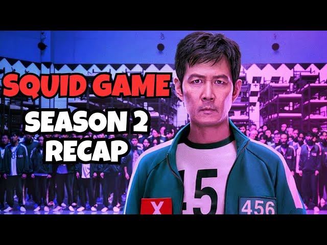 SQUID GAME Season 2 Explained in hindi | Series Ending | Dystopian Horror Survival Thriller