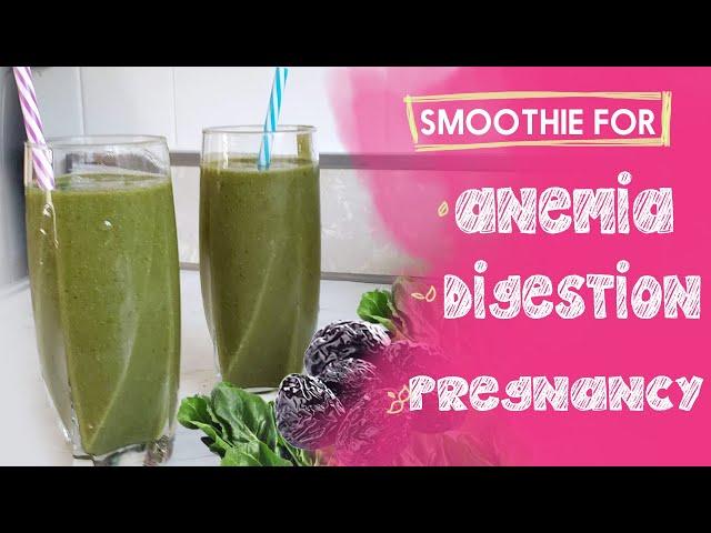 Smoothie rich in Iron, Potassium and Calcium