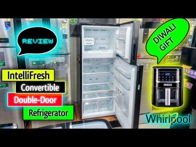 Whirlpool 411L IntelliFresh Convertible Fridge Review | Best Frost Free Double Door Refrigerator