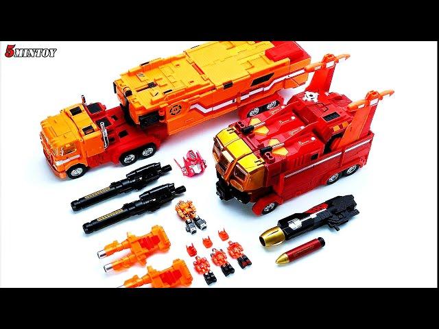 PRIME'S ON FIRE! Powermaster Optimus Prime Fire Guts MB06D Full Version