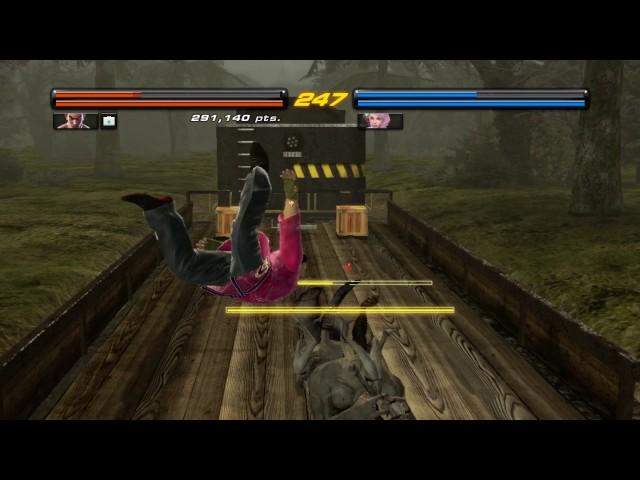 Tekken 6 Scenario Campaign | Nightmare Train | Kazuya (Hard)