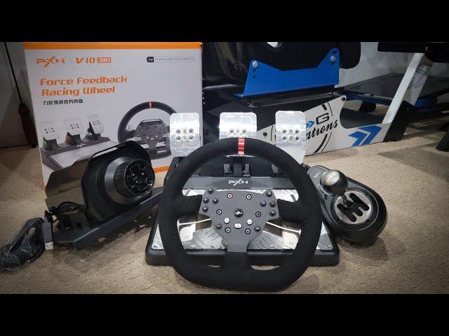 PXN V10 - New Entry Level Racing Wheel - Giving My Honest Review and Opinions - Is it worth it???