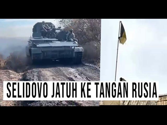 UKRAINA KELELAHAN BENTENG SELIDOVO JATUH LEBIH CEPAT KE TANGAN VLADIMIR PUTIN