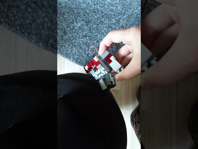 turning lego redstone golem into widderd foxy #lego