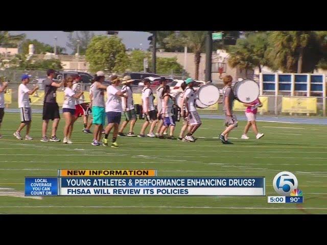 Young athletes & performance enhancing drugs?