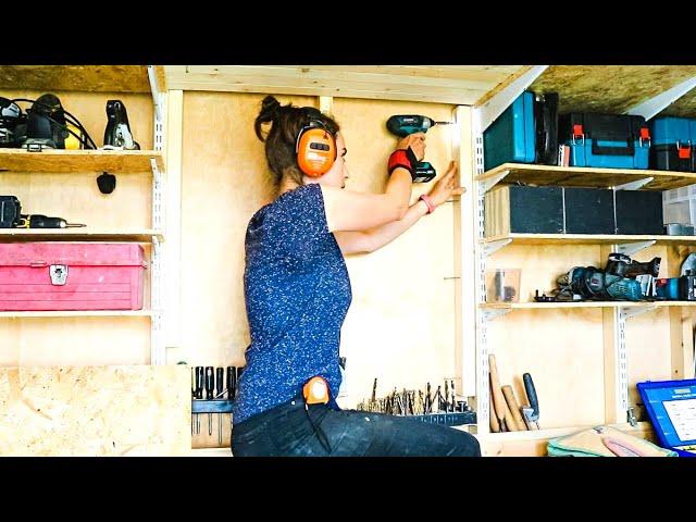 18 Easy Tool Shed/Workshop Organization Ideas for BEGINNERS!