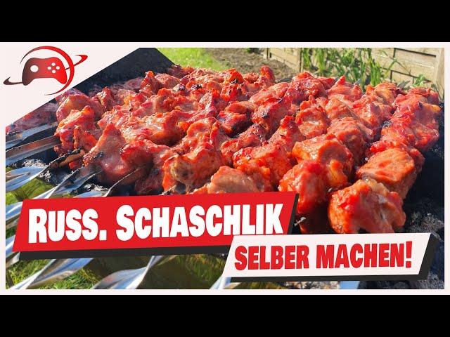 Russischen Schaschlik schnell und einfach selber machen - Andy grillt