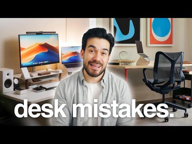 Architect's TOP 10 Desk Setup Mistakes