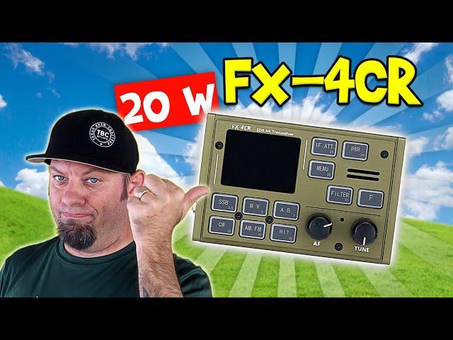 FX-4CR 20w QRP HF Radio - FIRST LOOK!