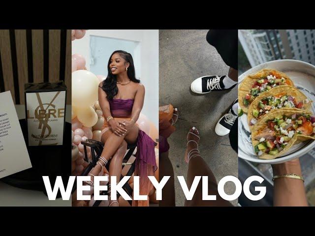 WEEKLY VLOG: SPEAKING ENGAGEMENT, GOD SENT ME A GENTLEMEN, COOK WITH ME, HOME REFRESH + MORE