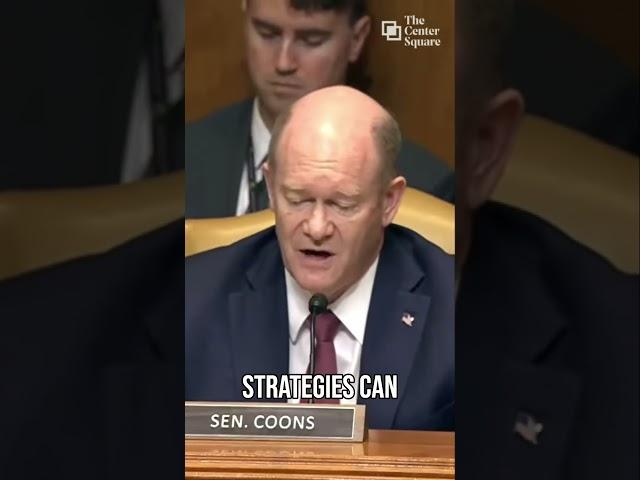 Sen. Coons (D-DE): “Drone Weapons ... Can Destroy Billions Worth of Military Equipment”