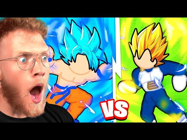 Epic GOKU vs VEGETA Stick Battle!