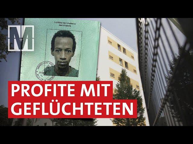 Profitgier: Tod im Flüchtlingsheim - MONITOR