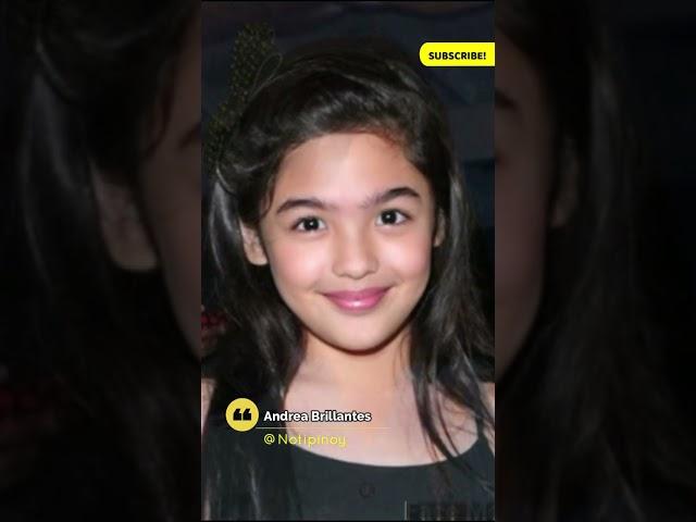 Andrea Brillantes before and after #shorts