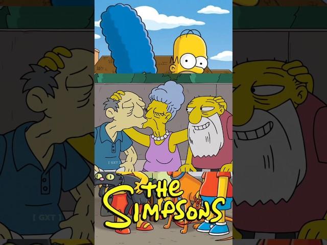 The Simpsons: Another old person Three-way. #thesimpsons #animation #cartoon