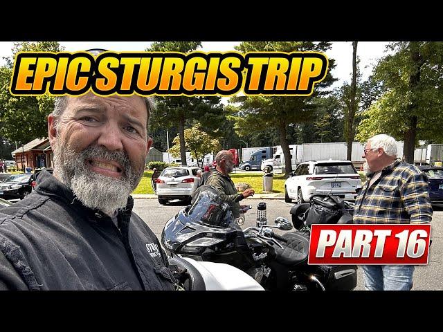 Epic Sturgis Motorcycle Trip EXPERIENCE of a Lifetime! Pt 16.  Putting on the Miles!
