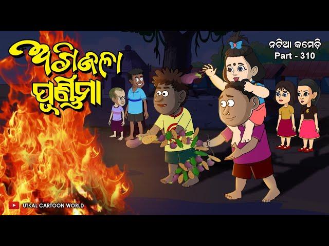 Natia Comedy Part 310 || Agijala purnima