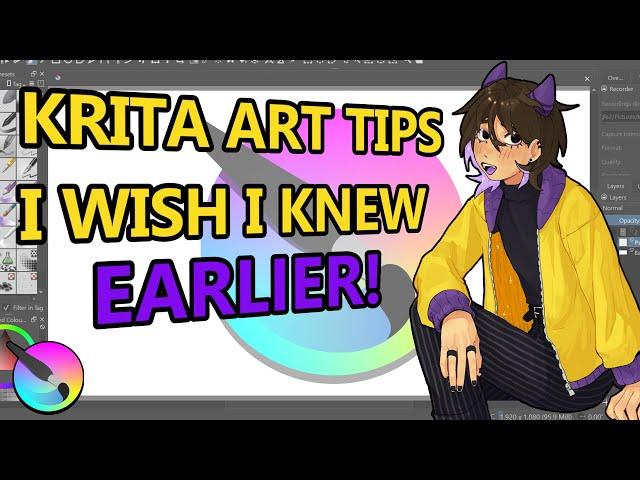 10 Krita Art Tips I Wish I Knew Earlier