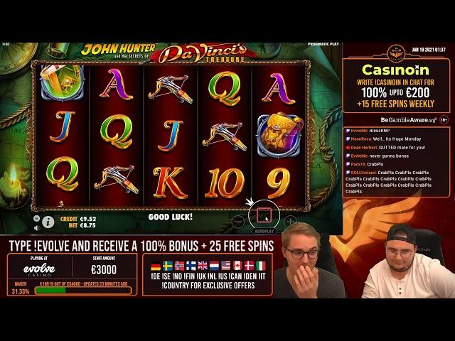  RNP CASINO STREAM (18/01/2021) - Slots and Casino Games