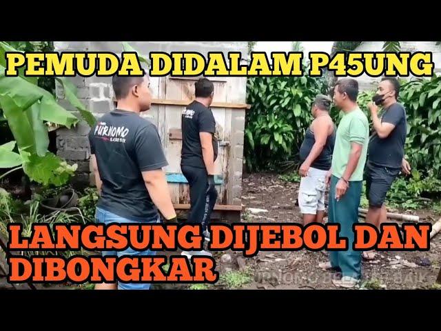 PAK PURNOMO BERANI TANGGUNG JAWAB LEPAS PEMUDA DIP4SUNG DIBELAKANG RUMAH  KONDISI BIKIN NAN91$