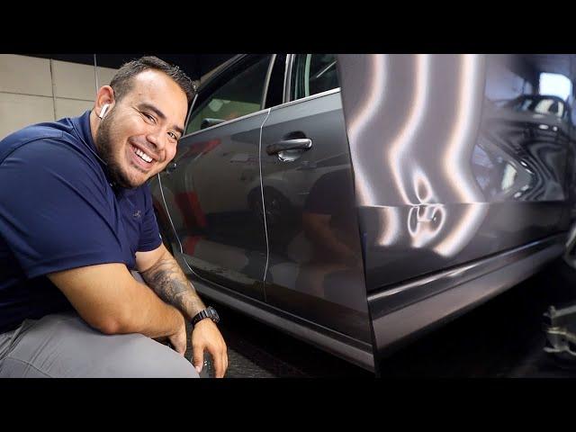 How to Repair  Body-line damage  with Paintless Dent Repair