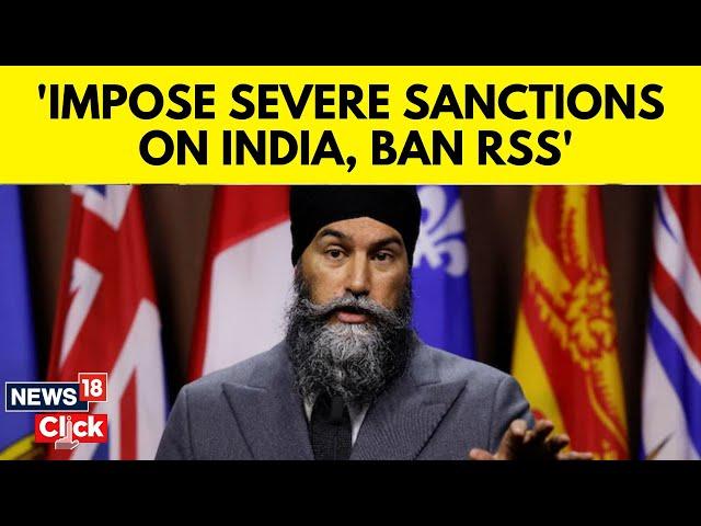 Canadian Sikh MP Wants Sanctions On Indian Diplomats, Gets Mocked By Journalists | India | N18G