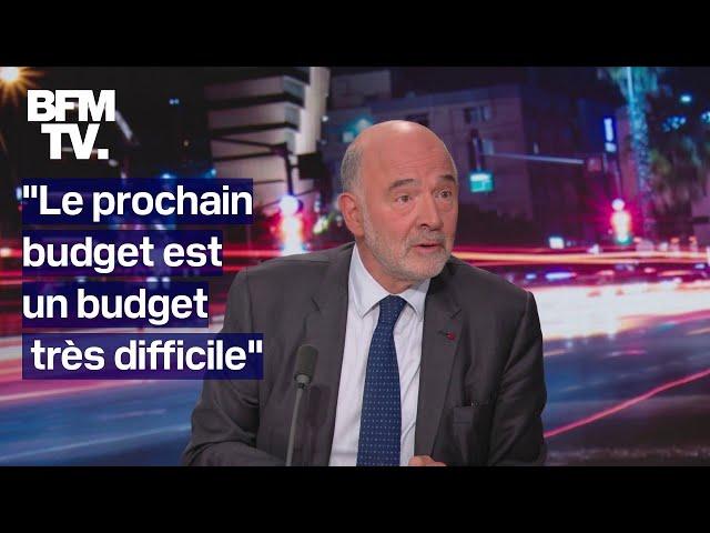 Budget 2025: l'interview de Pierre Moscovici en intégralité