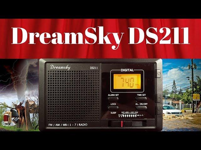 DreamSky DS211 AM FM Stereo NOAA Portable Radio Review