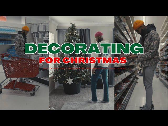 DECORATING MY CHRISTMAS TREE  | getting in the Christmas spirit, shopping VLOG