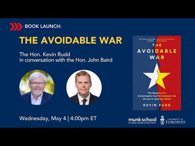 The Avoidable War: The Dangers of a Catastrophic Conflict between the US and Xi Jinping's China