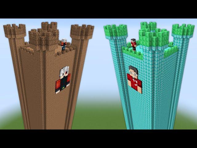 1$ THEMURAT KULE VS 1000$ BRO KULE - Minecraft