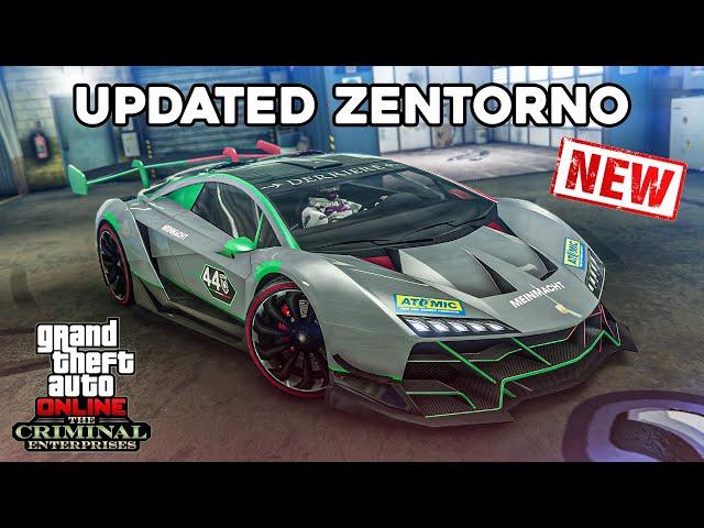 Updated Pegassi Zentorno Customization | The Criminal Enterprises DLC - GTA Online