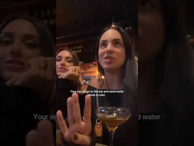 These group of girls pranked guys at the bar 