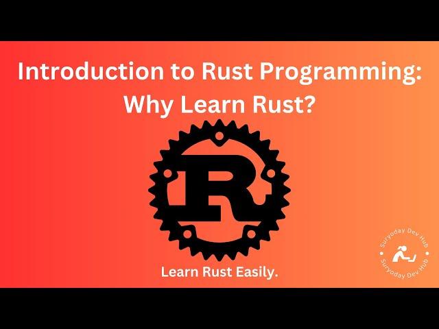 Introduction to Rust Programming: Why Learn Rust? #rust #highperformance