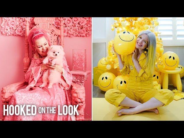 The Besties Obsessed With Pink & Yellow | HOOKED ON THE LOOK