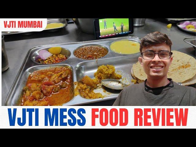 VJTI College of engineering Hostel Mess Review | Mhcet 2025 | HSC | Nitish Singh #vjti #hostel