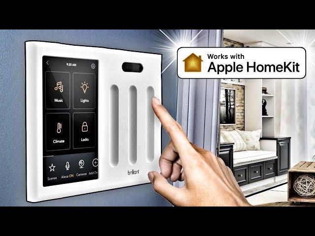 Brilliant Home Control NOW WORKS with HOMEKIT